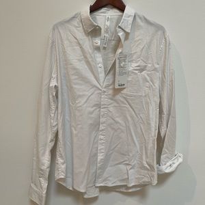 Lululemon Commission Long Sleeve Button Down Shirt Size L
